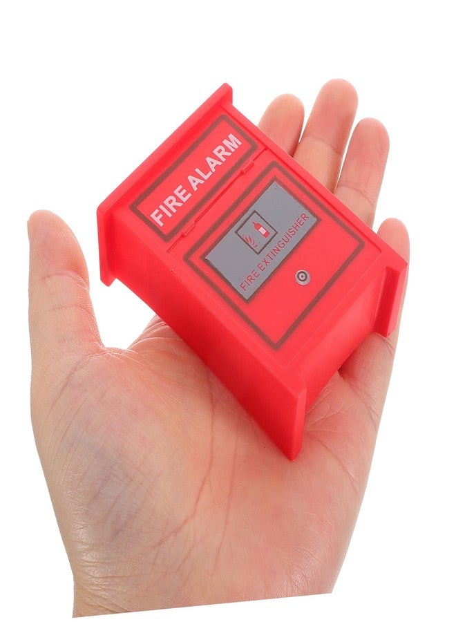 Joinpaya Realistic Fire Extinguisher Playset for Kids Firefighter Toys Mini Fire Extinguisher Ladder Model Dollhouse Accessories for Interactive Role Playing and Photography Props - Image 3